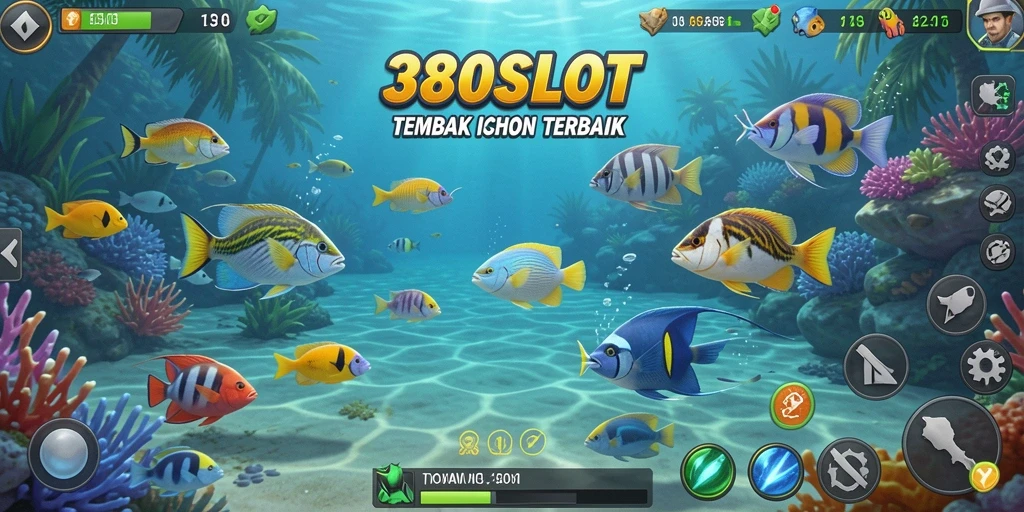 Gameplay seru Tembak Ikan di 380SLOT dengan grafis menawan.