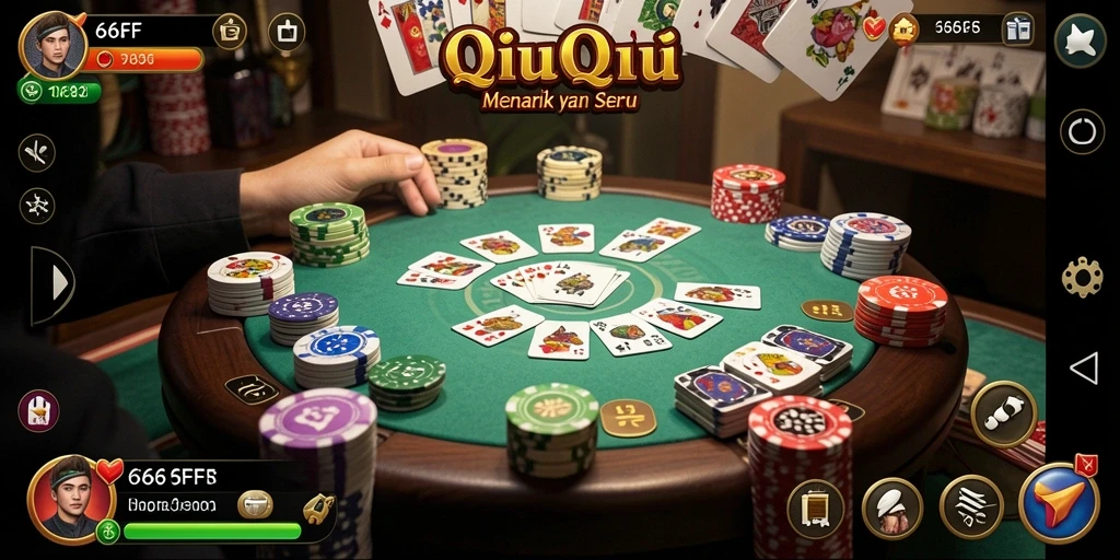 Gameplay menarik QiuQiu yang seru dan kompetitif.