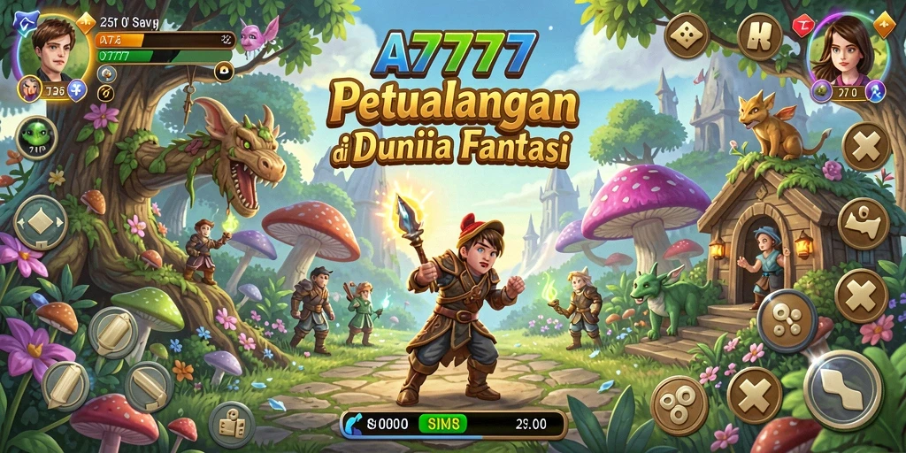 Tampilan menarik dari gameplay A7777 yang penuh petualangan.