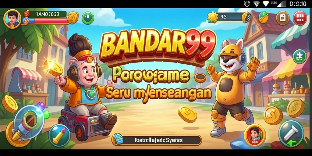 Tampilan gameplay BANDAR99 yang menegangkan dan penuh warna.