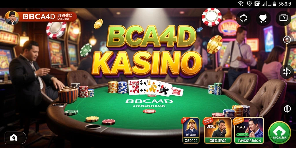 Screenshot utama BBCA4D menunjukkan gameplay kasino yang mengasyikkan.