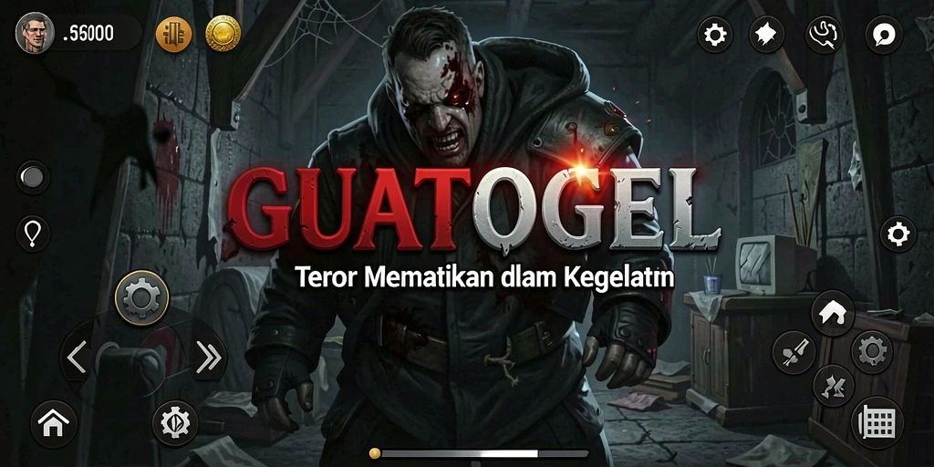 Screenshot menampilkan karakter dalam situasi teror di GUATOGEL.