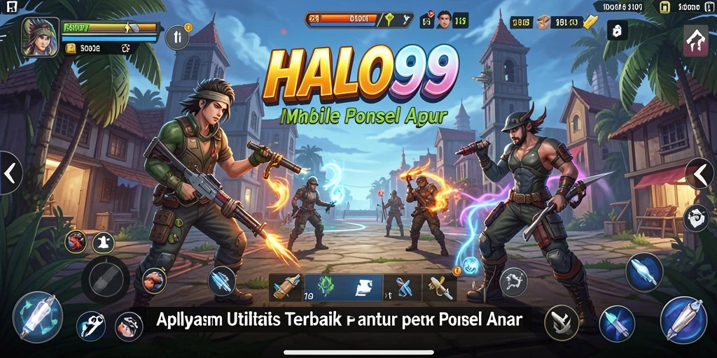 Tampilan antarmuka HALO99 yang intuitif dan user-friendly.