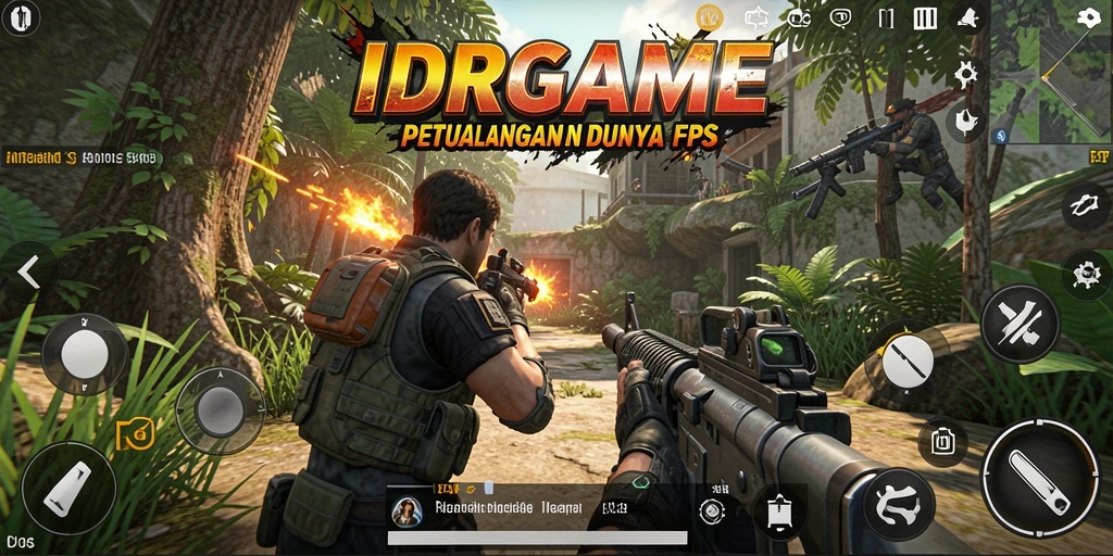 Gameplay seru dengan aksi FPS yang mendebarkan.