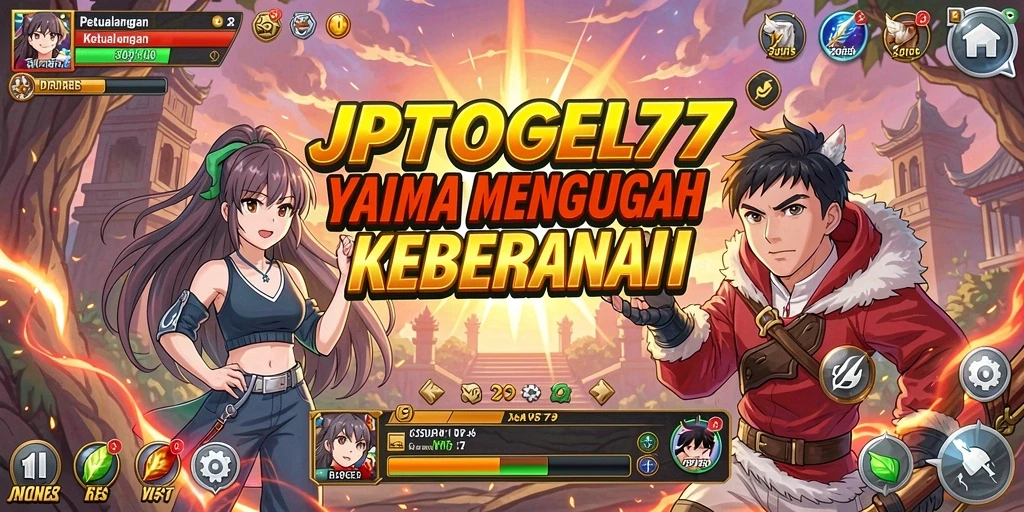 Tampilan menarik dari gameplay <strong>JPTOGEL77</strong> dengan karakter Anime yang dinamis.
