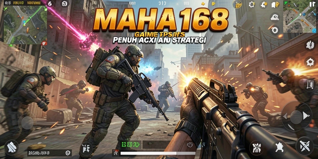 Tampilan gameplay TPS yang intens dan mendebarkan.