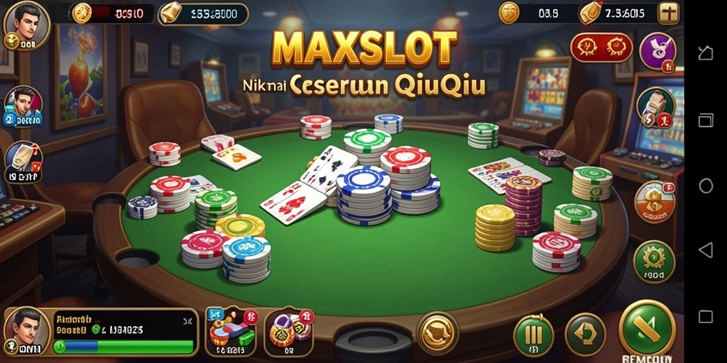 Tampilan screenshot gameplay QiuQiu yang menarik dan penuh tantangan.