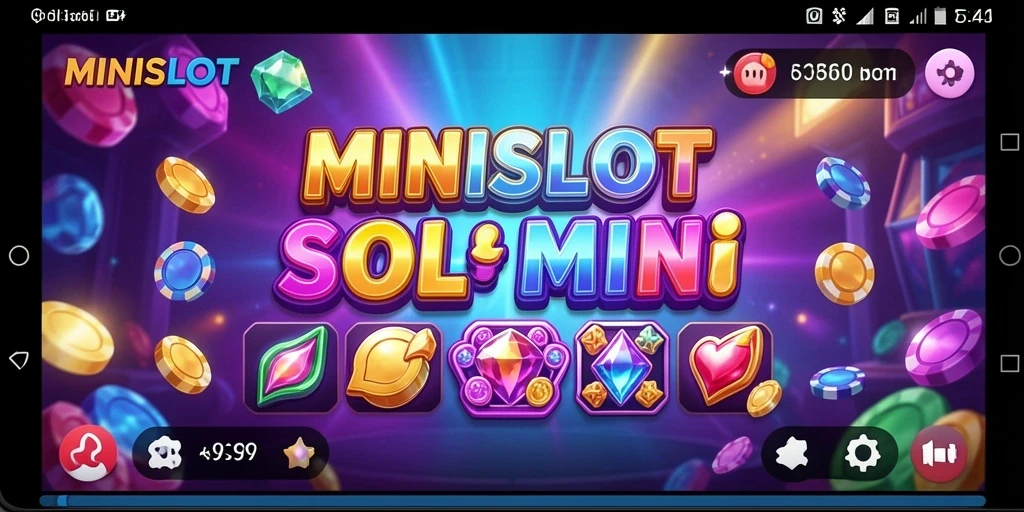 Tampilan gameplay seru dalam MINISLOT dengan beragam tema menarik.