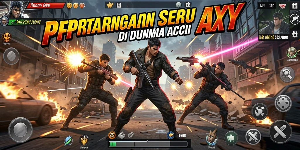 Tampilan aksi seru dalam gameplay PPRRYY yang menegangkan.