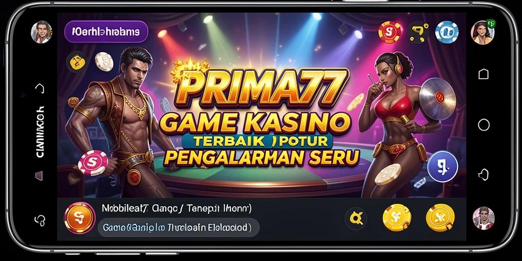 Tampilan menarik dari gameplay PRIMA77 yang memukau.