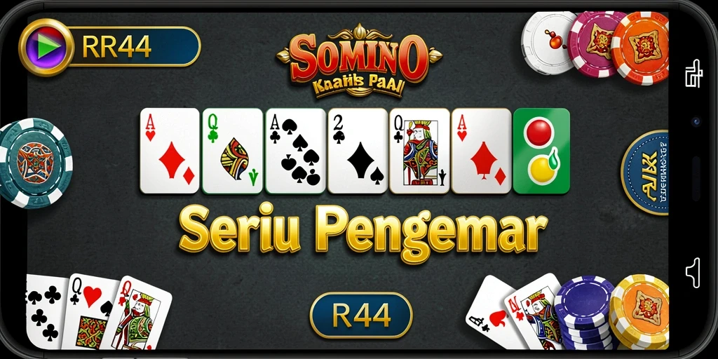 Gameplay seru dalam RR44, nikmati keseruan bermain Domino.