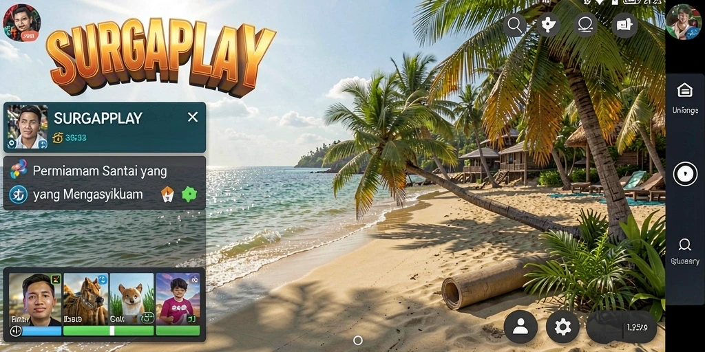 Tampilan gameplay SURGAPLAY yang seru dan mengasyikkan.