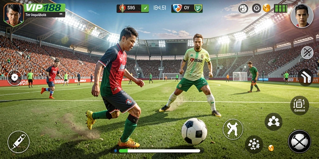 Tampilan gameplay VIP188 yang mendebarkan dan interaktif.